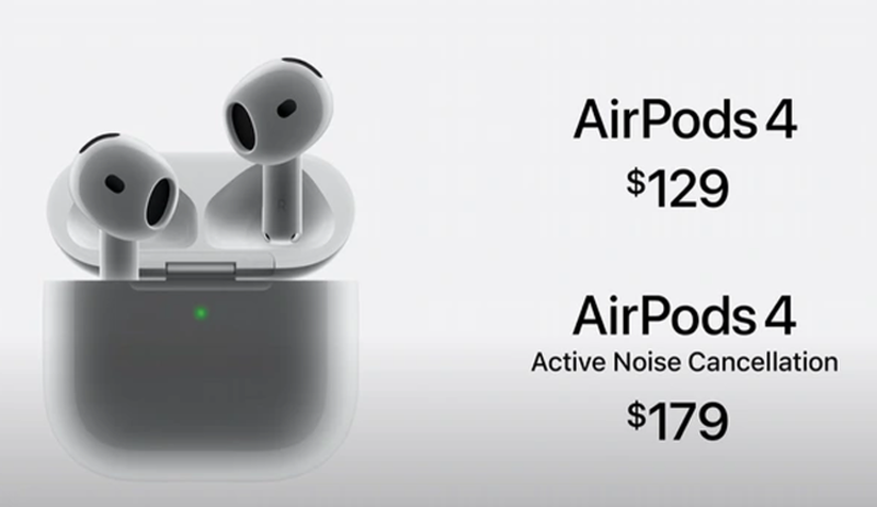 AirPods 4 tích hợp công nghệ âm thanh thích ứng