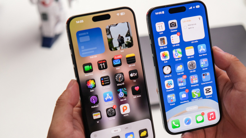 Trong thử nghiệm so sánh hiệu năng giữa iOS 17.7 và iOS 18 trên iPhone 15 Pro, điểm số benchmark cho thấy iOS 18 có sự cải thiện đáng kể