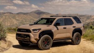 Toyota 4Runner nổi bật với thiết kế mạnh mẽ, hiện đại và đậm chất off-road